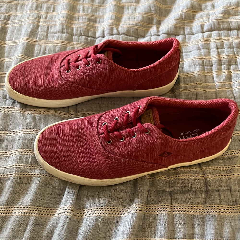 Sperry Top Sider Men’s Shoes Red